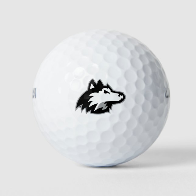 Northern Illinois Huskies Golf Balls (Front)