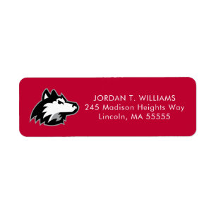 Northern Illinois Huskies Graduation Label