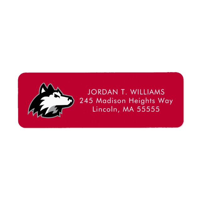 Northern Illinois Huskies | Graduation Label (Front)