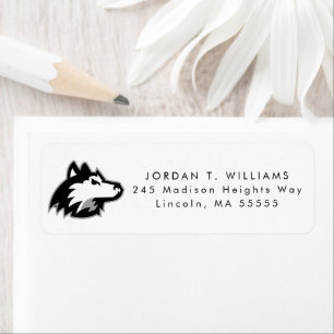 Northern Illinois Huskies Label