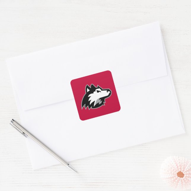 Northern Illinois Huskies Square Sticker (Envelope)
