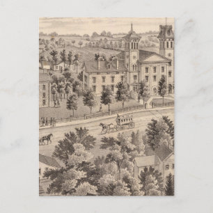 Northern Indiana Normal School buildings Postcard