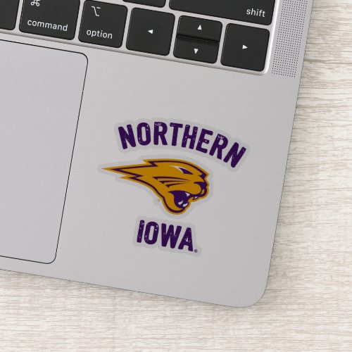 Northern Iowa Distressed Sticker