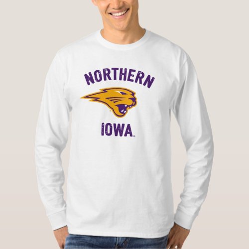 Northern Iowa Distressed T_Shirt