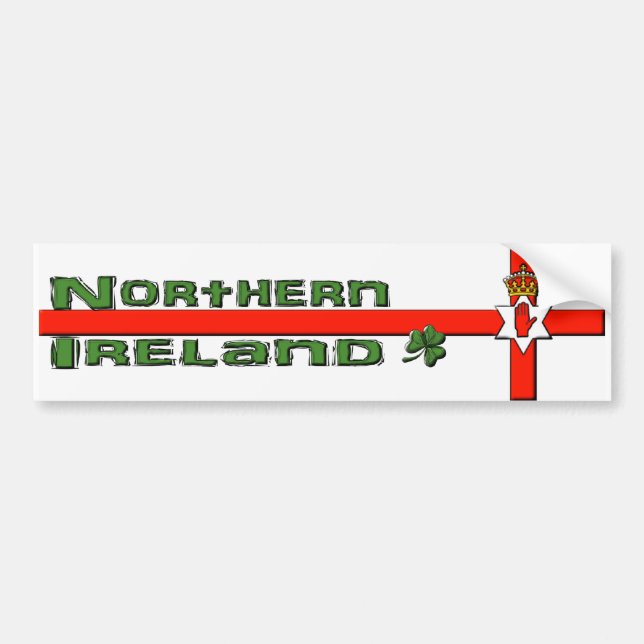 Northern Ireland bumper sticker (Front)