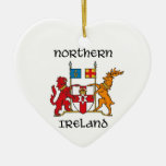 Northern Ireland - Coat Of Arms/symbol/emblem Ceramic Ornament at Zazzle