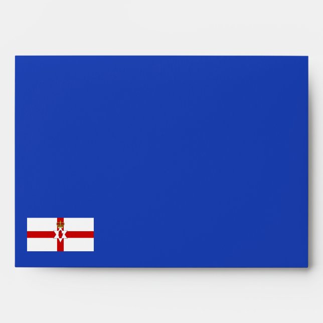 Northern Ireland Flag Envelope (Front)