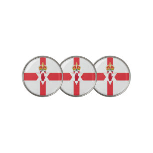 Northern Ireland flag Golf Ball Marker