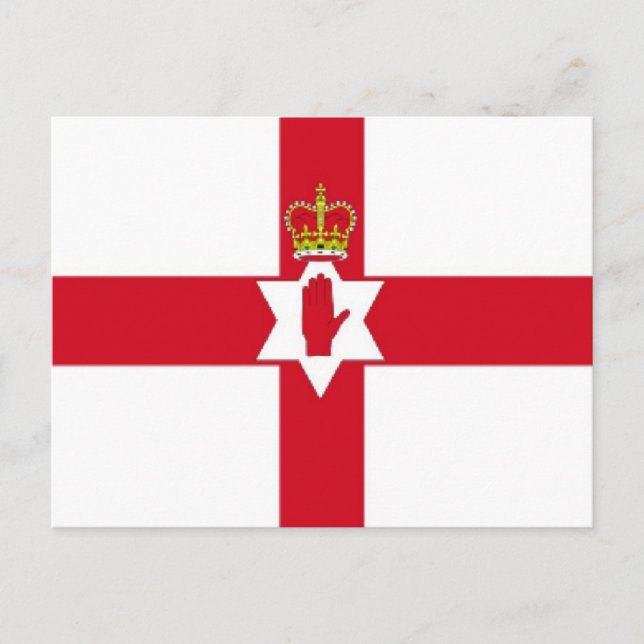 Northern Ireland Flag Postcard (Front)