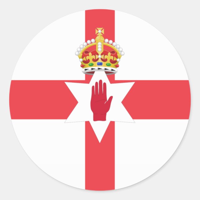 Northern Ireland flag Sticker (Front)