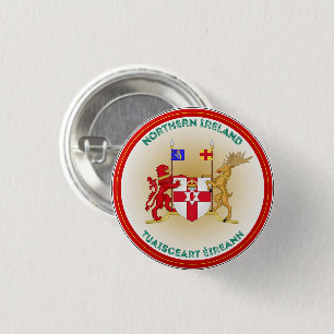 Northern Ireland Heritage Emblem Button