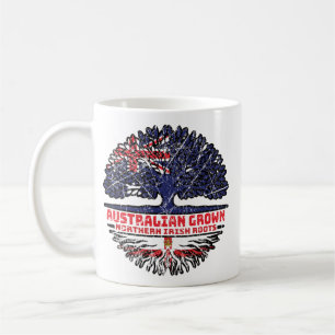 Northern Ireland Irish Australian Australia Flag Coffee Mug