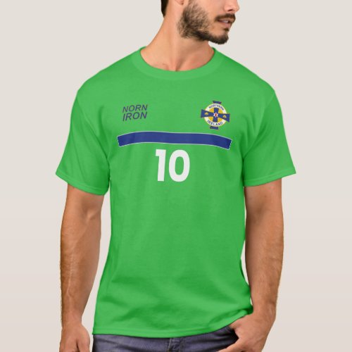 Northern Ireland National Football Team Soccer T_Shirt