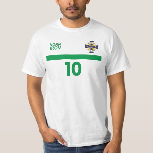 Northern Ireland National Football Team Soccer T_Shirt