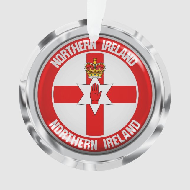 Northern Ireland Round Emblem Ornament (Front)