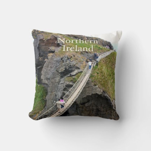 Northern Ireland Throw Pillow