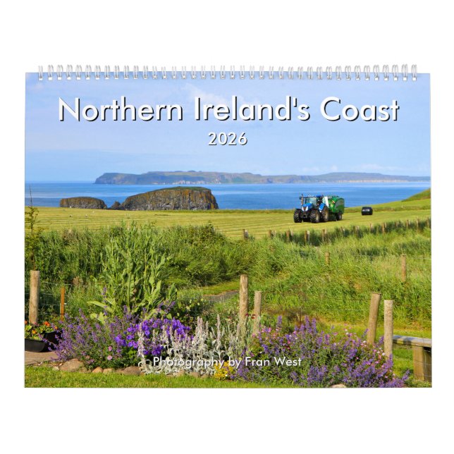 Northern Ireland's Coast 2026 Calendar (Cover)