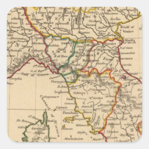 Northern Italy Square Sticker