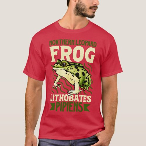 Northern Leopard Frog T_Shirt