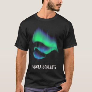 Northern Light Aurora Green Sky Men Women Kids T-Shirt