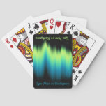 Northern Light Cards Personalized Playing Cards