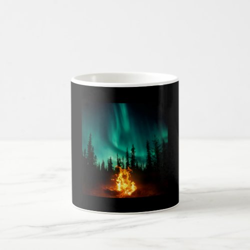 Northern light Fire Coffee Mug