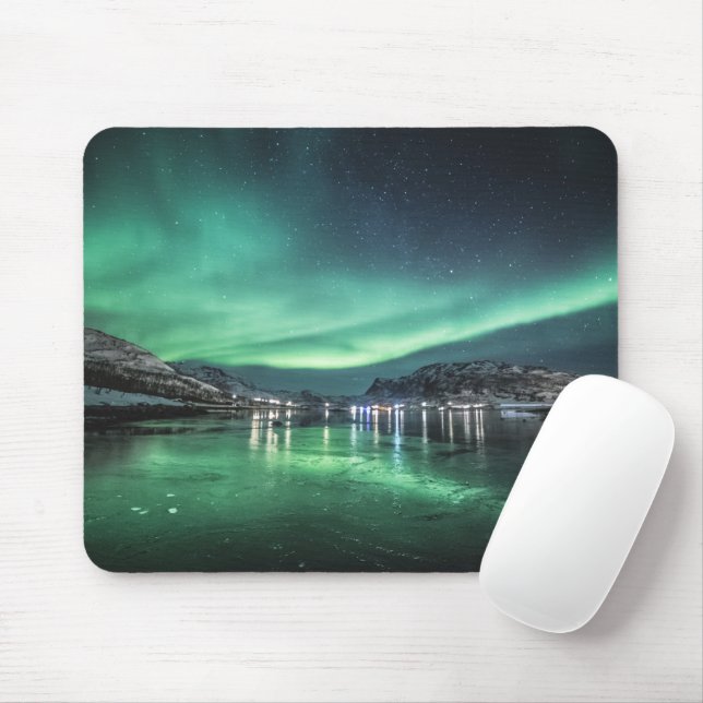 Northern Light Mouse Pad (With Mouse)
