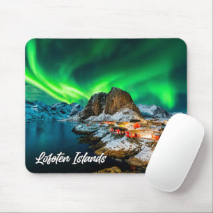 Northern Light Over Lofoten Islands, Norway Mouse Pad