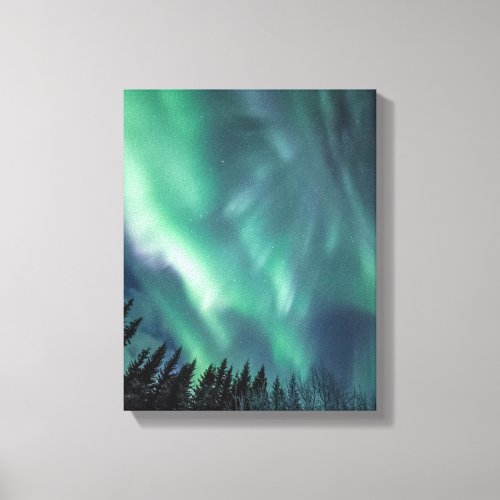 Northern Light Scandinavia Canvas Print