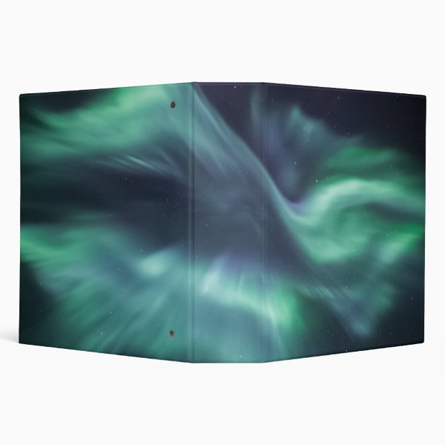 Northern Lights 3 Ring Binder (Background)