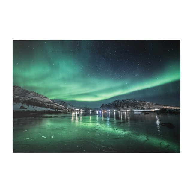 Northern Lights Acrylic Print (Front)