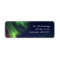 Northern Lights Address Label