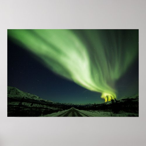 Northern Lights Alaska Poster