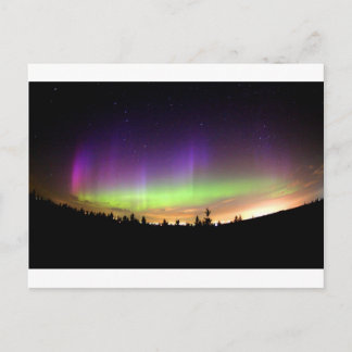 Northern Lights Alaska Sky Night Postcard