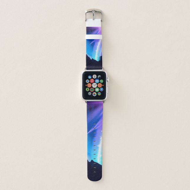 Northern Lights Apple Watch Band (Front)