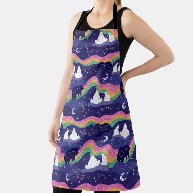 Northern Lights Apron (Insitu)