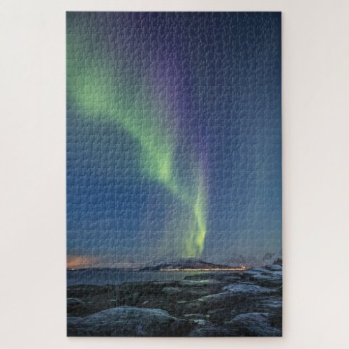 Northern Lights Astro Photo Jigsaw Puzzle