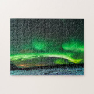 Northern Lights Aurora Borealis Abisko Sweden Jigsaw Puzzle