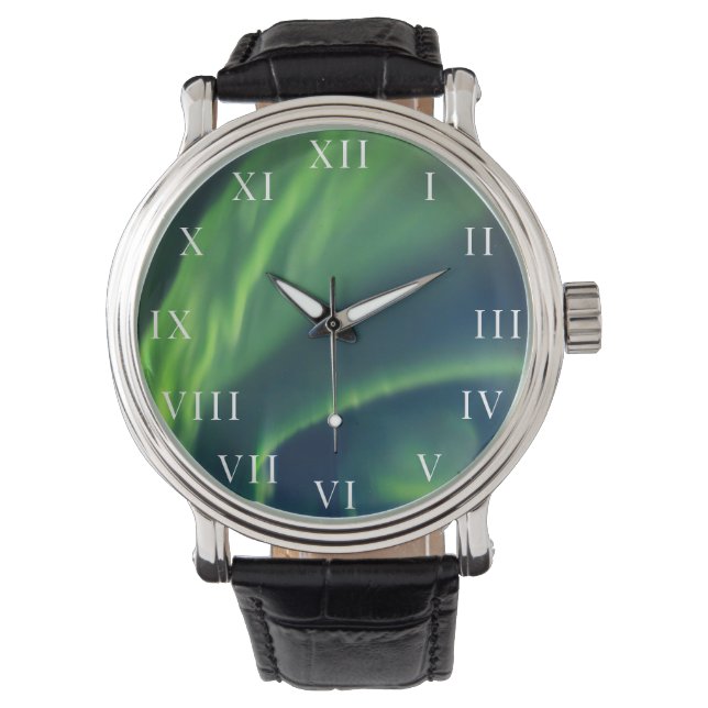 Northern Lights Aurora Borealis Arctic Alaska Watch (Front)