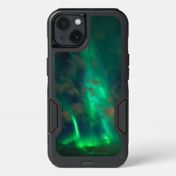 Northern Lights  Aurora Borealis Iphone 13 Case by CoolSenseIdea at Zazzle