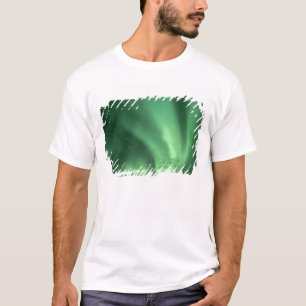 Northern lights, Aurora borealis, over foothills T-Shirt