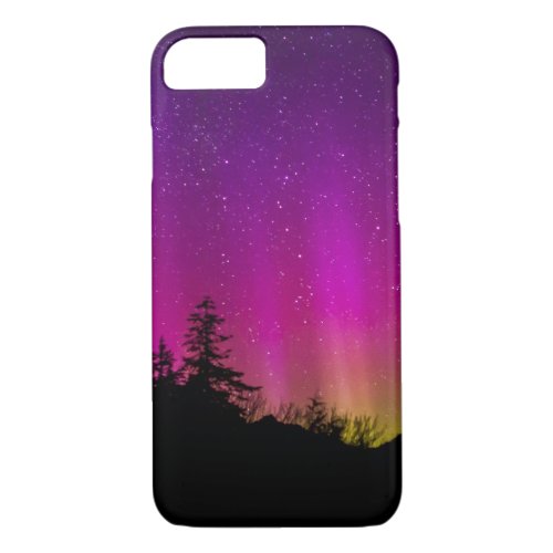 Northern Lights Aurora Borealis Starry Night Sky iPhone 87 Case