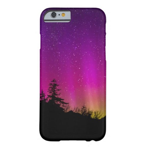 Northern Lights Aurora Borealis Starry Night Sky Barely There iPhone 6 Case