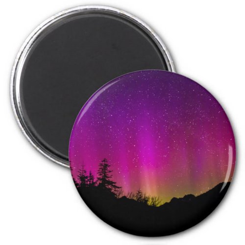 Northern Lights Aurora Borealis Starry Night Sky Magnet