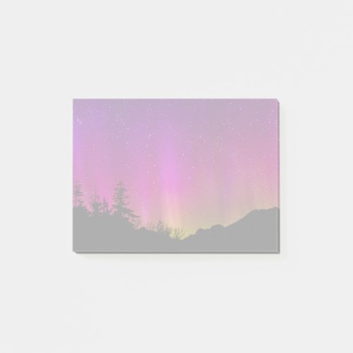 Northern Lights Aurora Borealis Starry Night Sky Post_it Notes