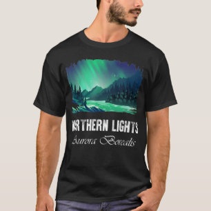 Northern Lights, Aurora Borealis T-Shirt