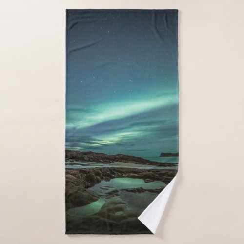 Northern Lights Bath Towel