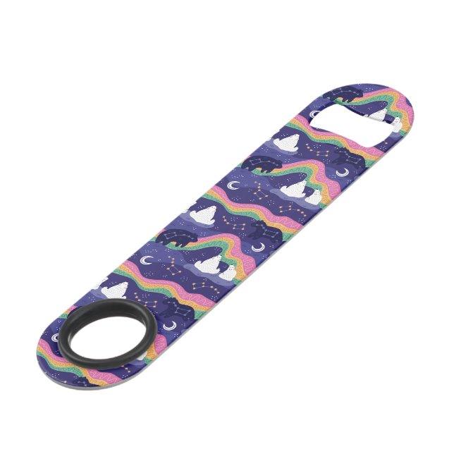 Northern Lights Bottle Opener (Front Angled)
