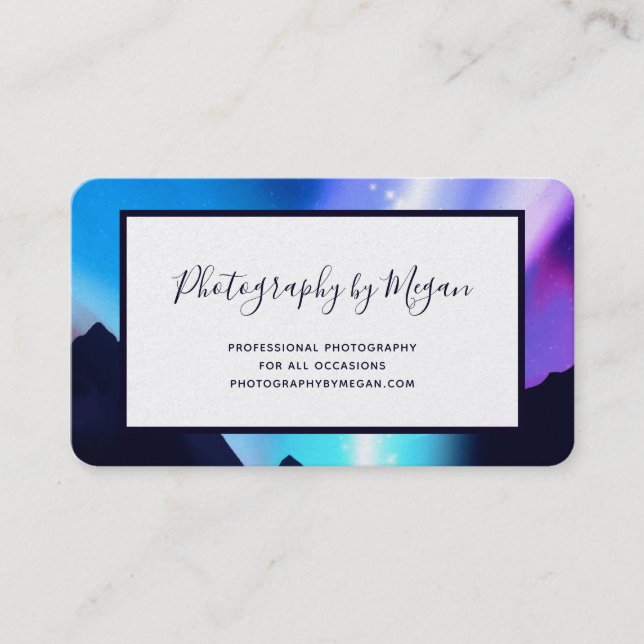 Northern Lights Business Card (Front)