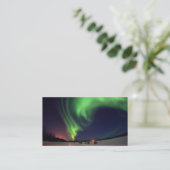 Northern Lights Business Card (Standing Front)